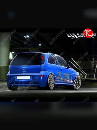 Задний бампер EVO Opel Corsa C (2000-2006)