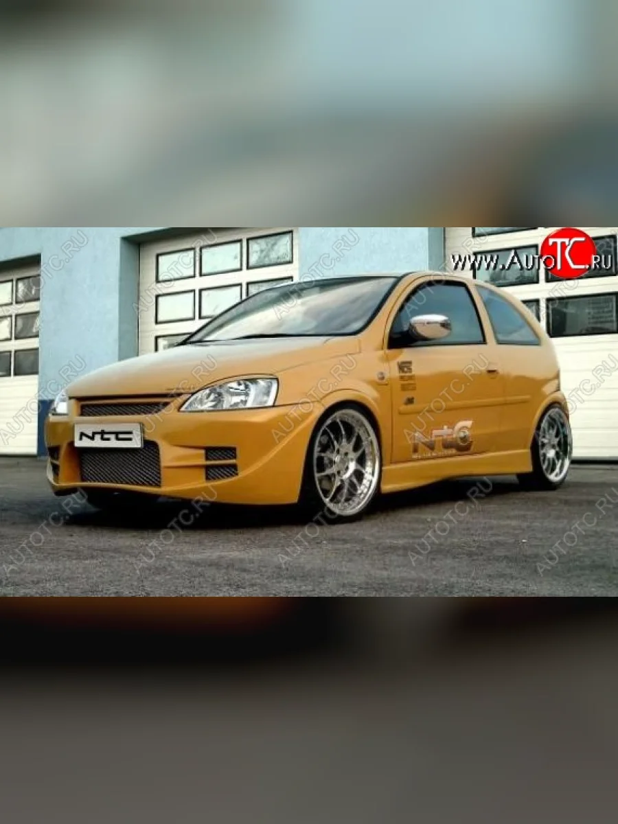 Передний бампер NTC Opel Corsa C (2000-2006)  с доставкой в г. Керчь