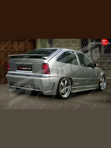 Задний бампер ST1 Opel Kadett 6 E хэтчбэк 5 дв. (1984-1991)