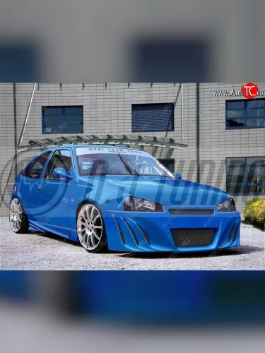 Передний бампер D.J. Opel Kadett 6 E хэтчбэк 5 дв. (1984-1991)