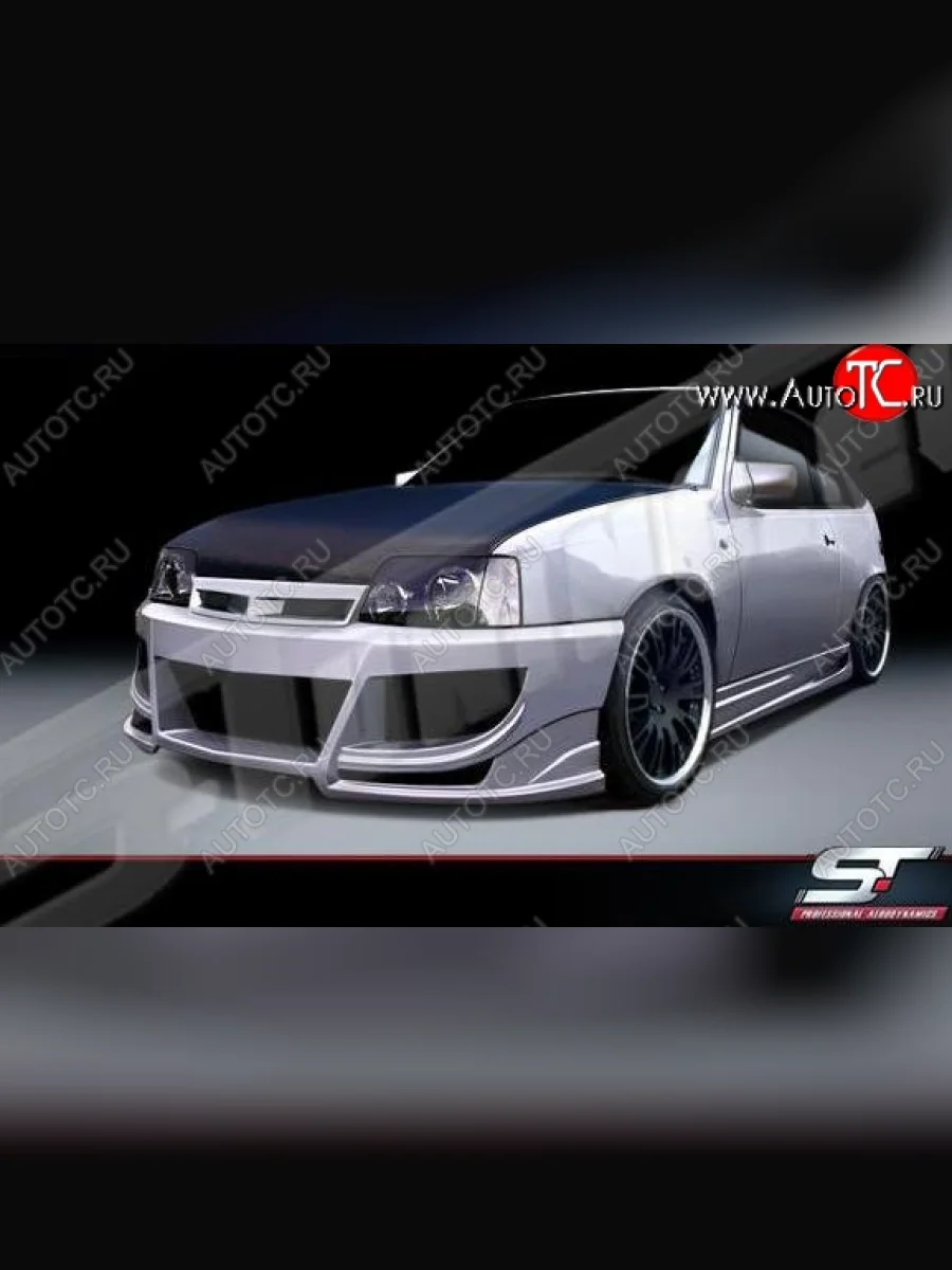 Передний бампер ST Opel Kadett 6 E хэтчбэк 5 дв. (1984-1991)  в Керчи Республика Крым