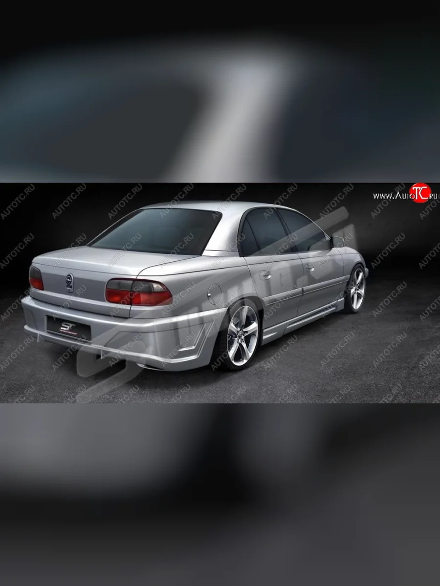 Задний бампер ST Opel Omega B седан (1994-2004)  в Керчи Республика Крым