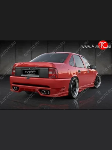 Задний бампер NTC Opel Vectra A седан рестайлинг (1992-1995)