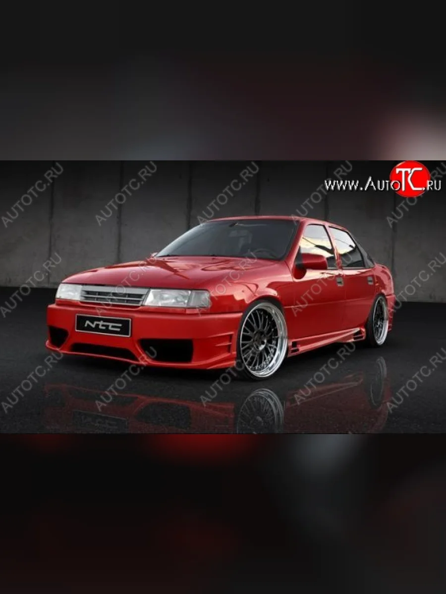 Передний бампер NTC Opel Vectra A седан рестайлинг (1992-1995)  в Перми Пермском крае