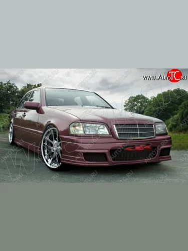 Передний бампер R1 Mercedes-Benz C-Class W202 дорестайлинг седан (1993-1997)