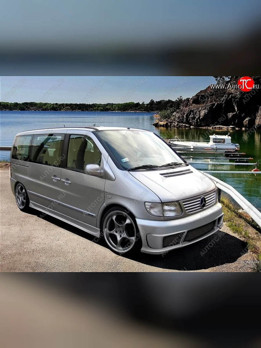 Передний бампер R1 Mercedes-Benz Vito W638 (1996-2003)  в Самаре Самарской области