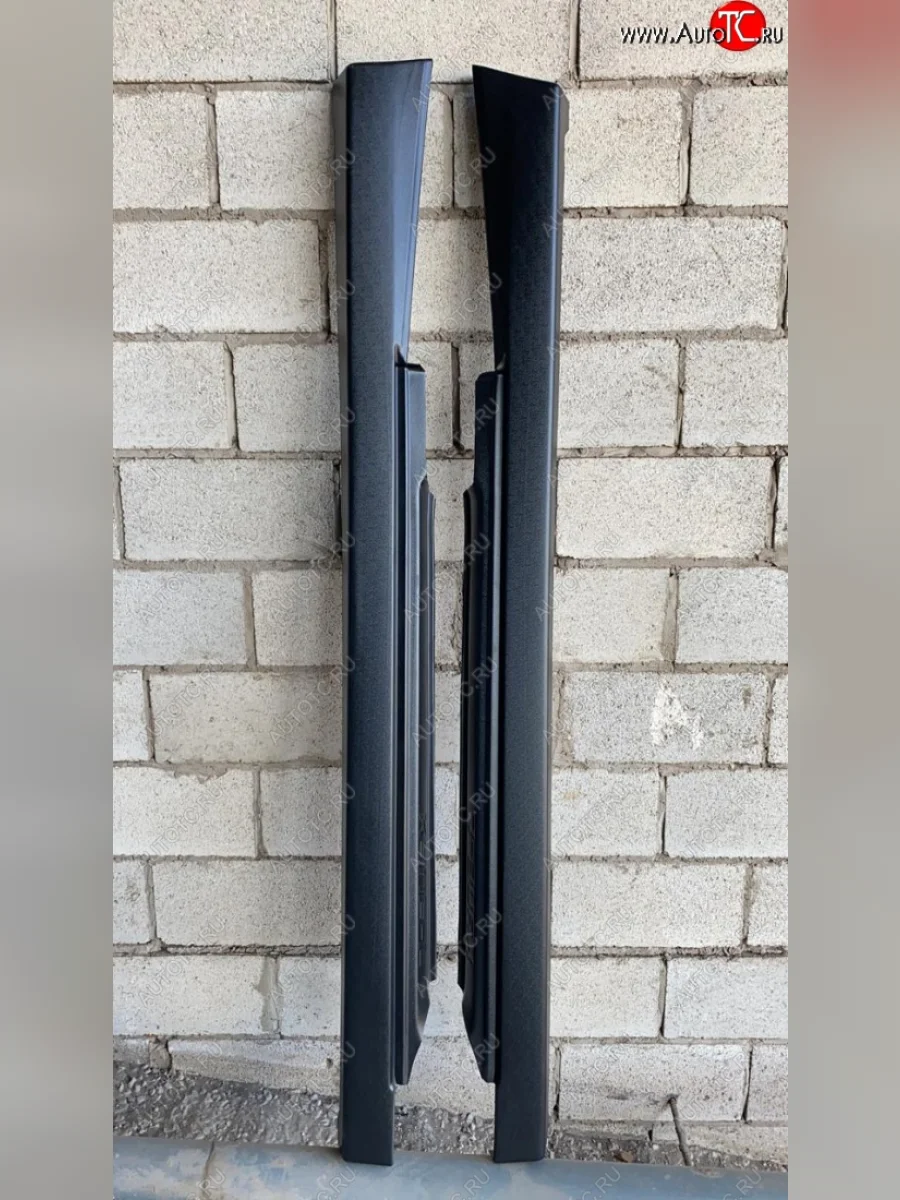 Пороги накладки Стандарт Лада ВАЗ Приора 21728 купе дорестайлинг (2010-2013) (Глянец под окраску, Неокрашенные)  в Самаре Самарской области