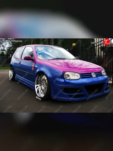 Передний бампер Weber Sport Volkswagen Golf 4 Mk4 хэтчбэк 5 дв. (1997-2003)