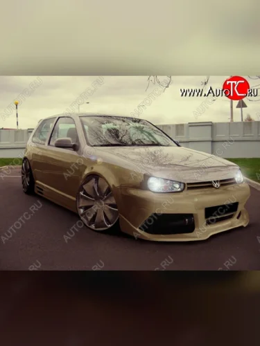Передний бампер Golardo Volkswagen Golf 4 Mk4 хэтчбэк 5 дв. (1997-2003)