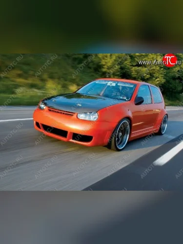 Передний бампер Rieger Volkswagen Golf 4 Mk4 хэтчбэк 5 дв. (1997-2003)