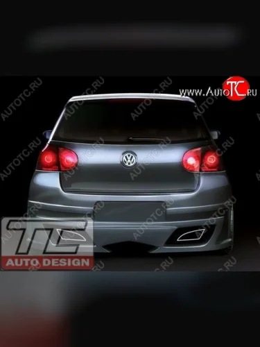 Задний бампер ТС Volkswagen Golf 5 Mk5 хэтчбэк 5 дв. (2003-2009)