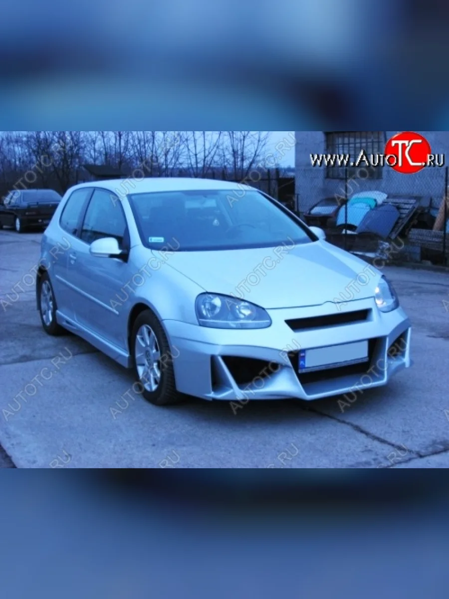 Передний бампер EVO Volkswagen Golf 5 Mk5 универсал (2003-2009)  в Самаре Самарской области