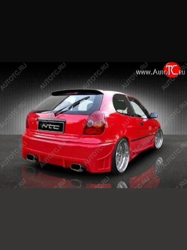 Задний бампер NTC Toyota Corolla E110 седан дорестайлинг (1997-2000)