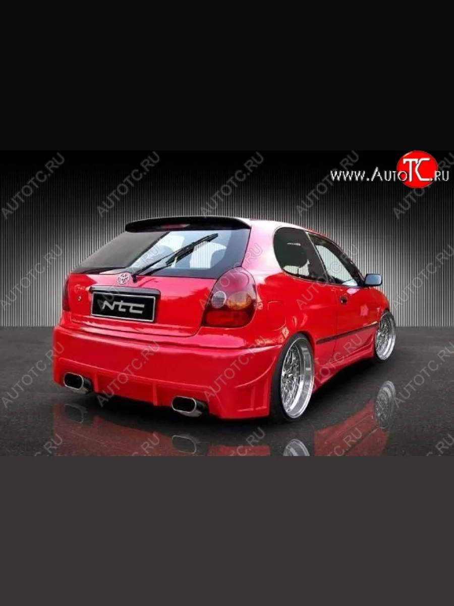 Задний бампер NTC Toyota Corolla E110 седан дорестайлинг (1997-2000)  в Самаре Самарской области