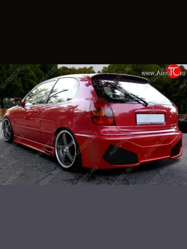 Задний бампер Golardo Toyota Corolla E110 седан дорестайлинг (1997-2000)