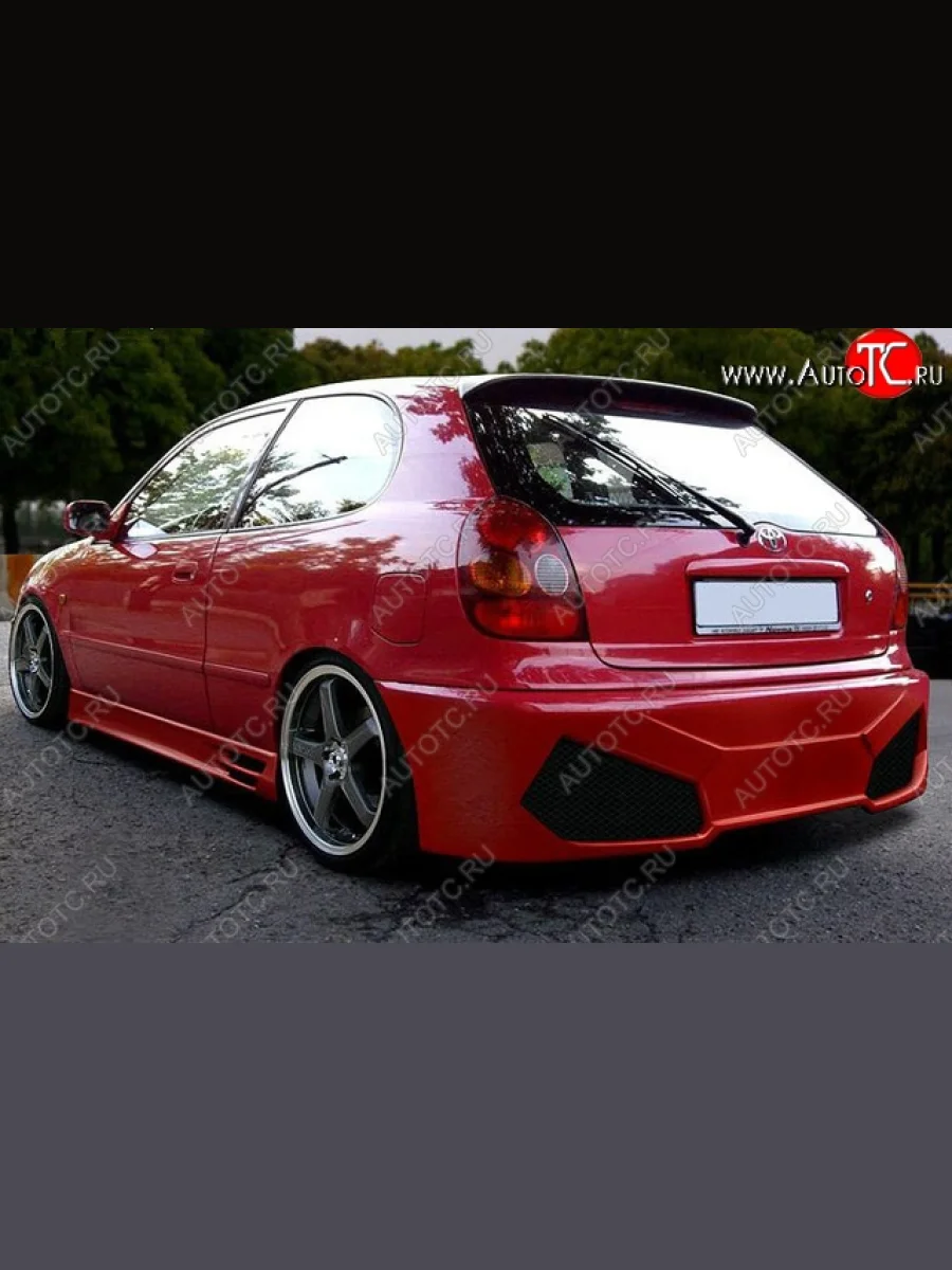 Задний бампер Golardo Toyota Corolla E110 седан дорестайлинг (1997-2000)  в Воронеже Воронежской области