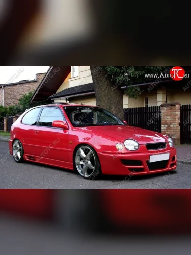Передний бампер Weber Sport Toyota Corolla E110 седан дорестайлинг (1997-2000)
