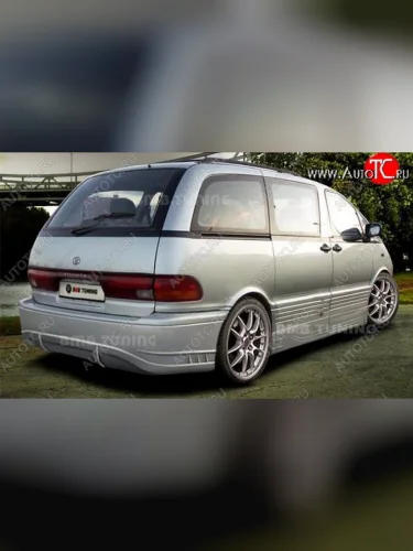 Пороги накладки ВМВ Toyota Previa 2 (2000-2006)