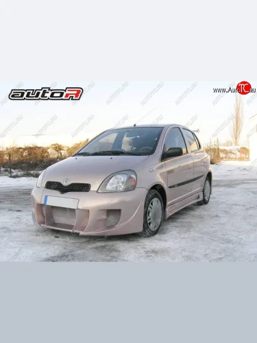 Передний бампер EVO Toyota Yaris XP10 хэтчбэк 5 дв. (1999-2005)
