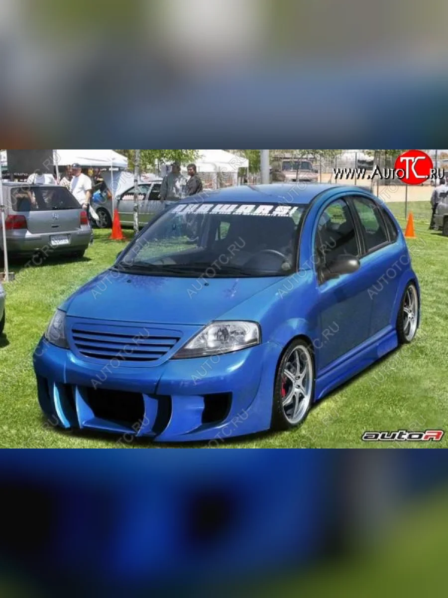 Передний бампер Auto-R CITROEN C3 FC/FN хэтчбэк (2002-2009)  с доставкой в г. Керчь