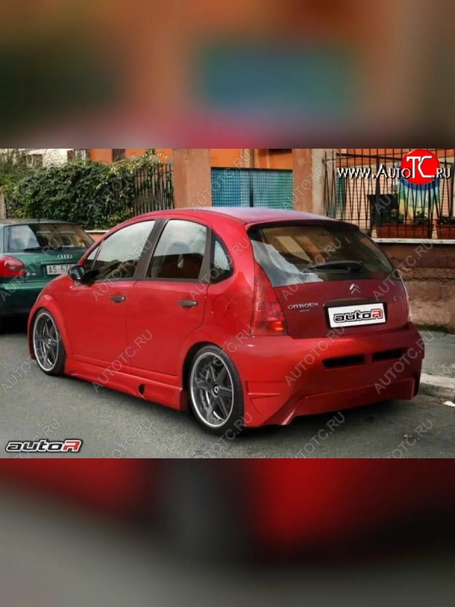 Пороги накладки Auto-R CITROEN C3 FC/FN хэтчбэк (2002-2009)  в Перми Пермском крае