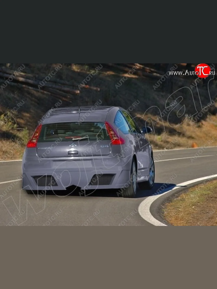 Задний бампер Golardo CITROEN C4  дорестайлинг, хэтчбэк 5 дв. (2004-2008)  в Перми Пермском крае