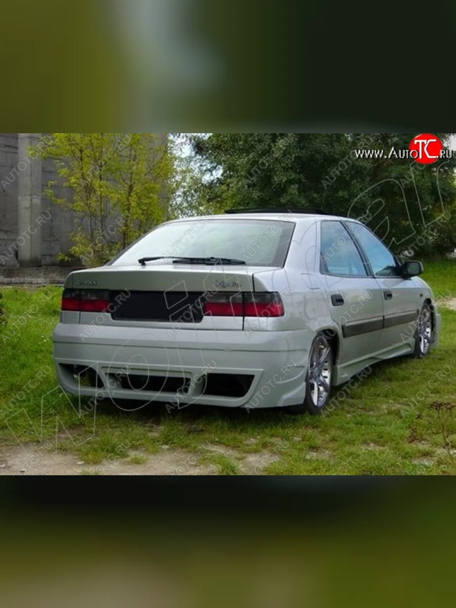 Задний бампер EVO2 CITROEN Xantia лифтбэк дорестайлинг (1992-1997)  в Перми Пермском крае