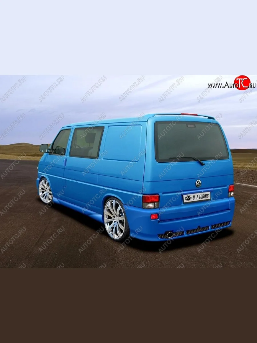 Задний бампер D.J. Volkswagen Caravelle T4 рестайлинг (1995-2003)  с доставкой в г. Керчь