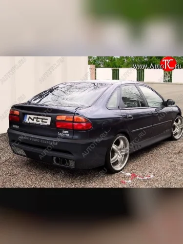 Задний бампер NTC Renault Laguna X56 лифтбэк дорестайлинг (1993-1998)