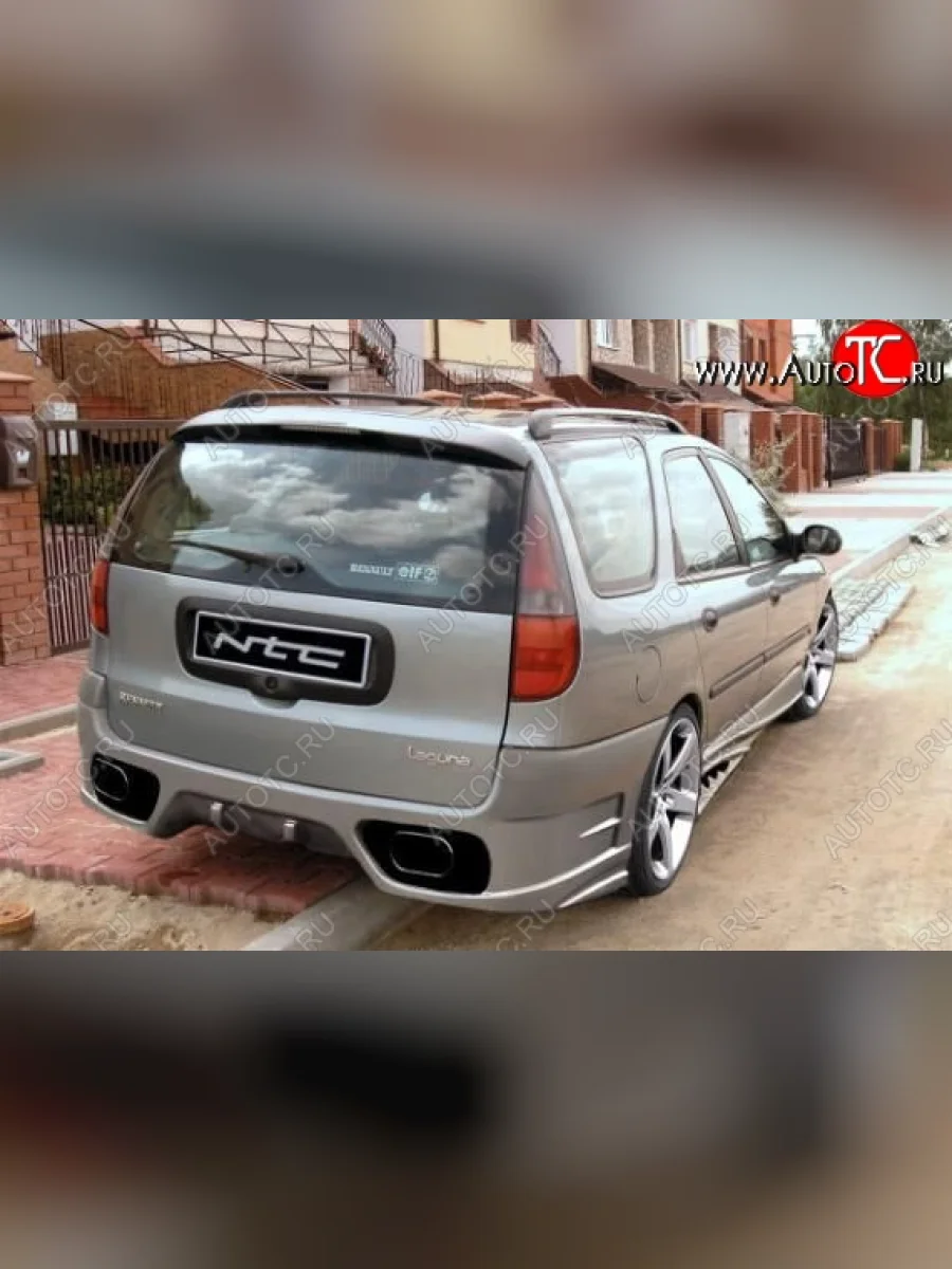 Задний бампер (универсал) NTC Renault Laguna X56 лифтбэк дорестайлинг (1993-1998)  в Керчи Республика Крым