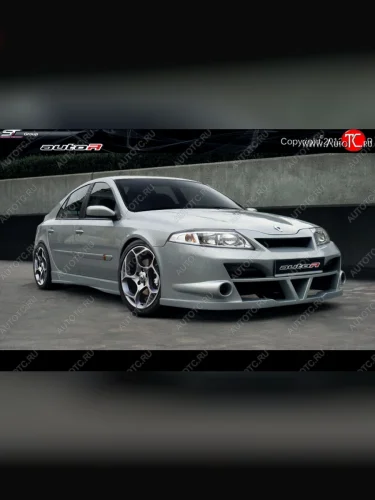 Передний бампер Auto-R Renault Laguna 2 X74 лифтбэк дорестайлинг (2000-2005)