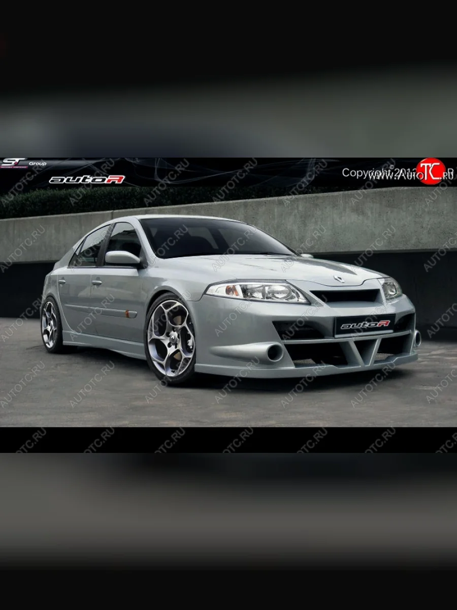 Передний бампер Auto-R Renault Laguna 2 X74 лифтбэк дорестайлинг (2000-2005)  в Керчи Республика Крым