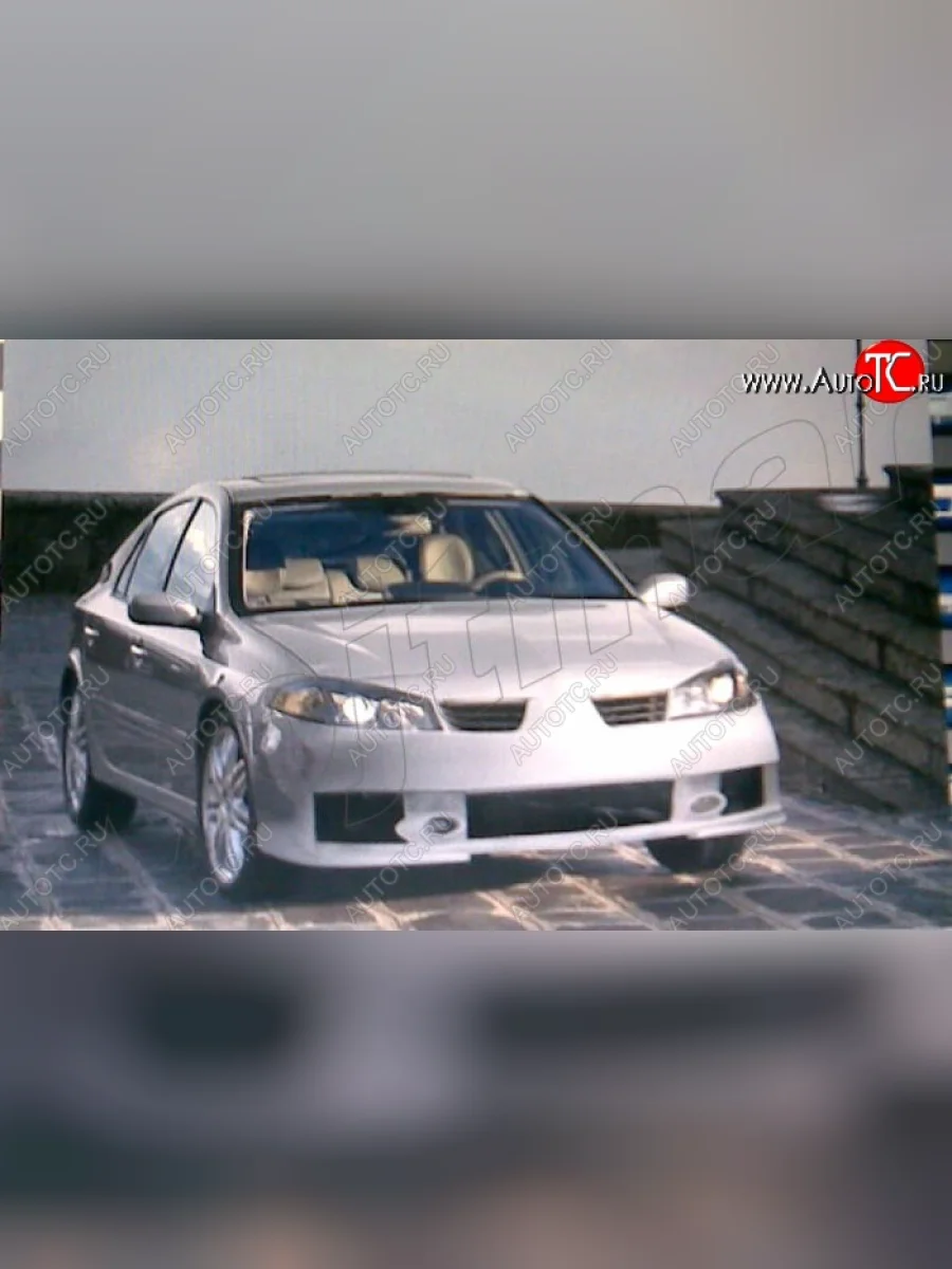Передний бампер R1 Renault Laguna 2 X74 лифтбэк дорестайлинг (2000-2005)  в Самаре Самарской области