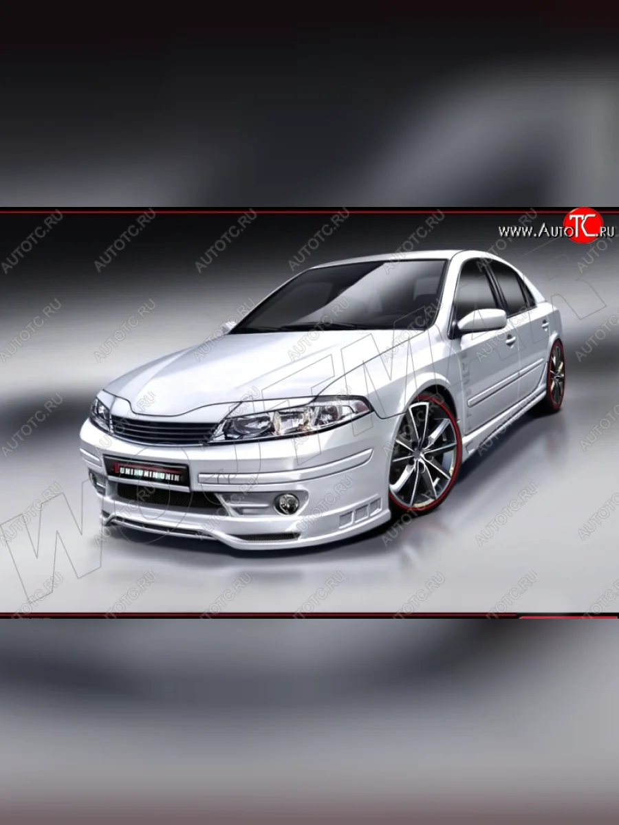 Передний бампер ST Renault Laguna 2 X74 лифтбэк дорестайлинг (2000-2005)  в Керчи Республика Крым