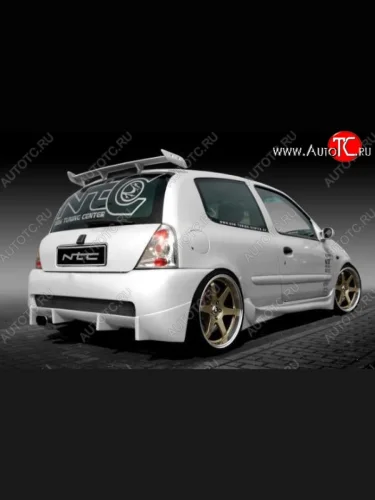 Задний бампер NTC Renault Clio BB дорестайлинг, хэтчбэк 5 дв. (1998-2002)