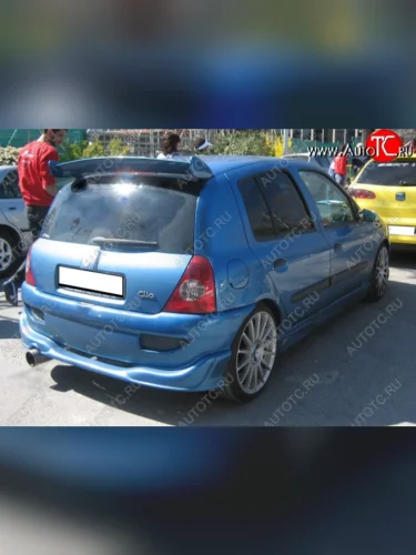 Задний бампер R1 Renault Clio BB дорестайлинг, хэтчбэк 5 дв. (1998-2002)