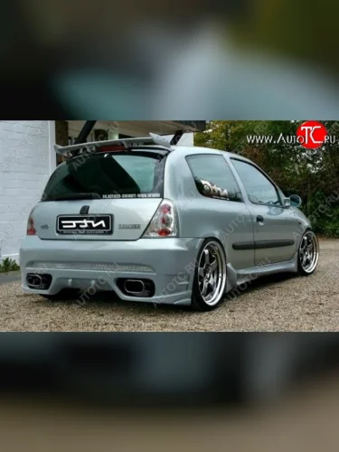 Задний бампер ST Renault Clio BB дорестайлинг, хэтчбэк 5 дв. (1998-2002)