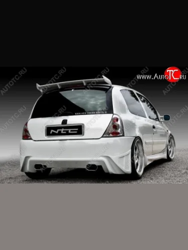 Задний бампер NEO Renault Clio BB дорестайлинг, хэтчбэк 5 дв. (1998-2002)