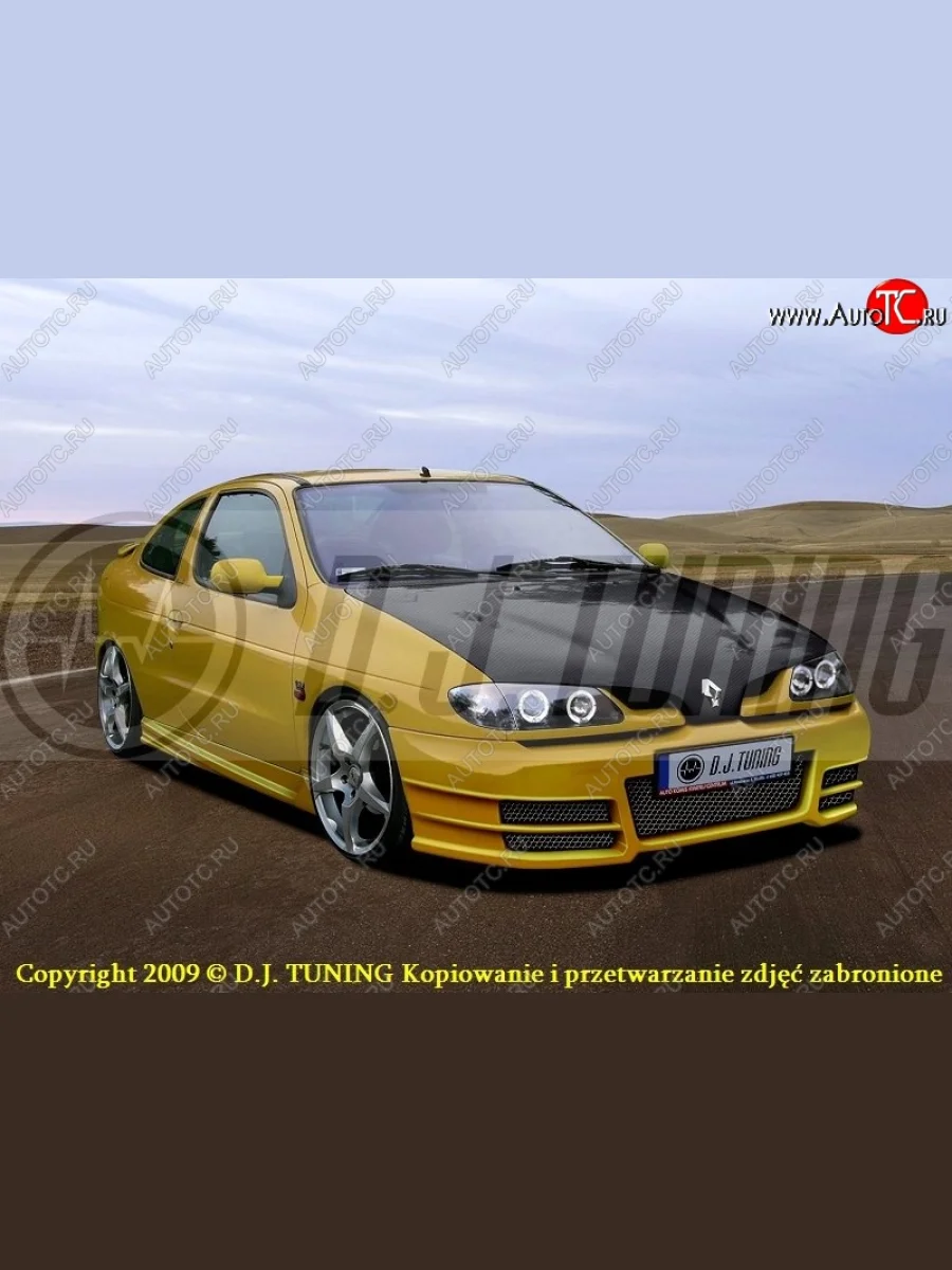 Передний бампер D.J. Renault Megane BA,DA,LA купе дорестайлинг (1995-1999)  в Самаре Самарской области