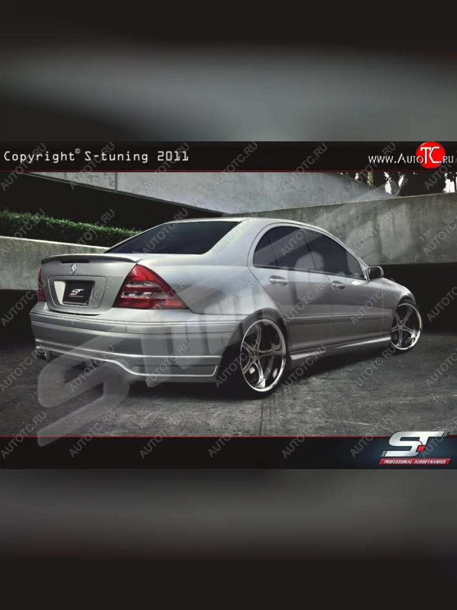 Задний бампер Wild Mercedes-Benz C-Class W203 дорестайлинг седан (2000-2004)  в Самаре Самарской области