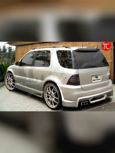 Задний бампер Imsher Mercedes-Benz ML class W163 дорестайлинг (1997-2001)