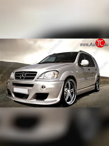 Передний бампер Imsher Mercedes-Benz ML class W163 дорестайлинг (1997-2001)