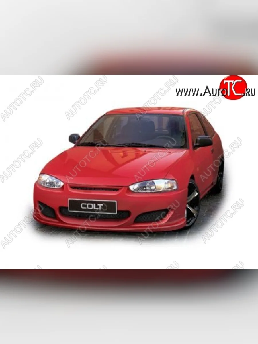 Передний бампер Rieger Mitsubishi Colt CJ0 хэтчбэк 3 дв. (1995-2003)  в Самаре Самарской области