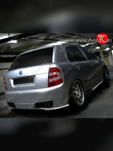 Задний бампер Weber Sport Skoda Fabia Mk1 хэтчбек рестайлинг (2004-2008)