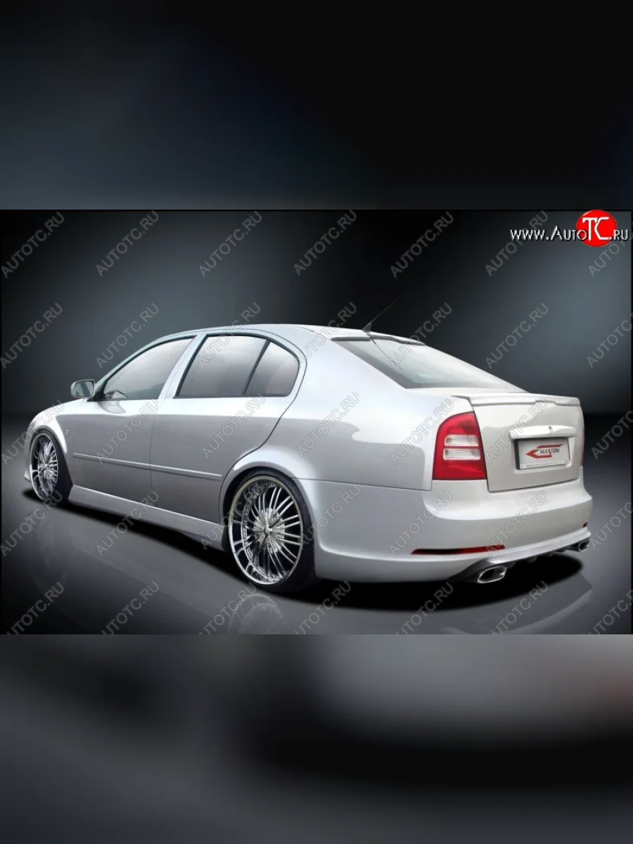 Задний бампер Maxton Skoda Octavia Tour A4 1U2 лифтбэк рестайлинг (2000-2010)  в Самаре Самарской области