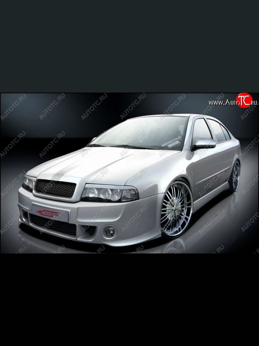 Передний бампер Maxton Skoda Octavia Tour A4 1U2 лифтбэк дорестайлинг (1997-2000)  в Самаре Самарской области