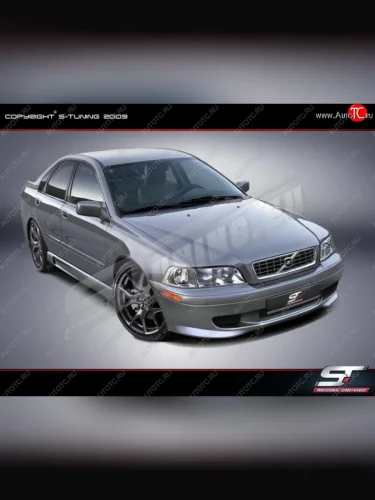 Передний бампер ST Volvo S40 VS седан дорестайлинг (1996-2000)