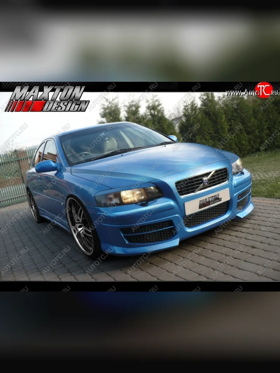 Передний бампер Maxt Volvo S60 RS,RH седан дорестайлинг (2000-2004)  с доставкой в г. Керчь