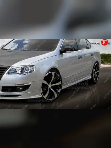 Пороги накладки Maxton Volkswagen Passat B6 универсал (2005-2010)