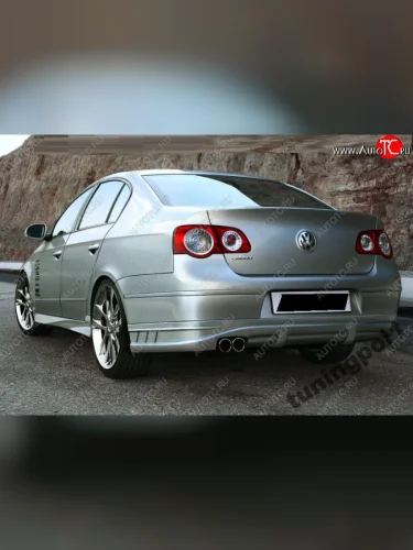 Накладка на задний бампер BMB Volkswagen Passat B6 седан (2005-2011)